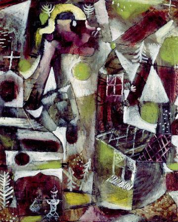 Paul Klee Sumpflegende, heute im Besitz des Lenbachhaus Munchen oil painting picture